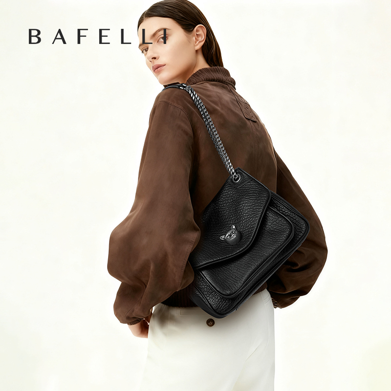 Luxury Bags Goyard - BAFELLI Trendy Chained Tote Bag for