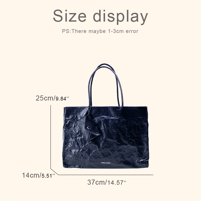 Korean Casual Kraft Paper Tote - огляд і ціна Luxury Bags Korea