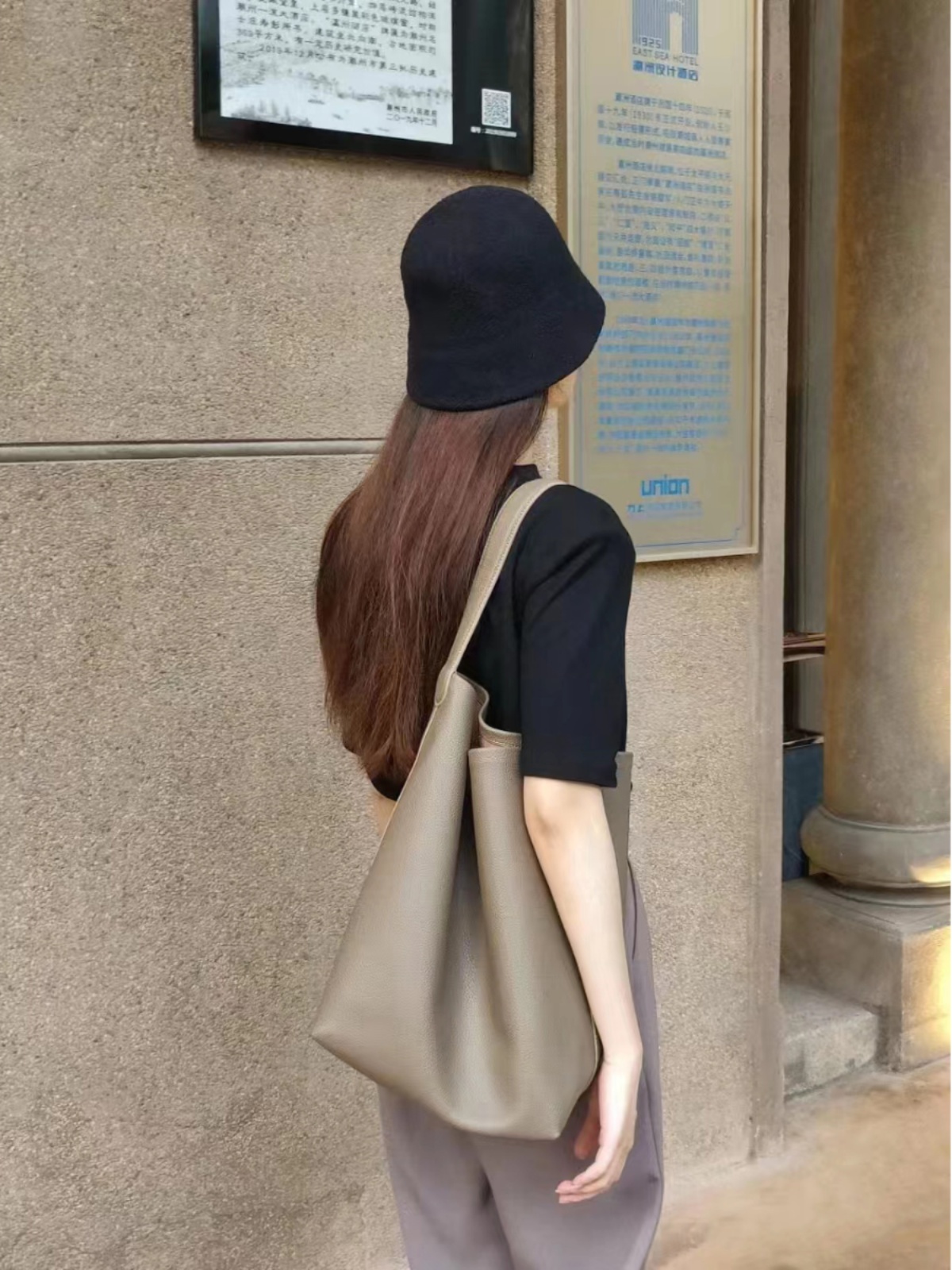 2025 New Korean Style Large Ca - огляд і ціна Bucket Bag Suede