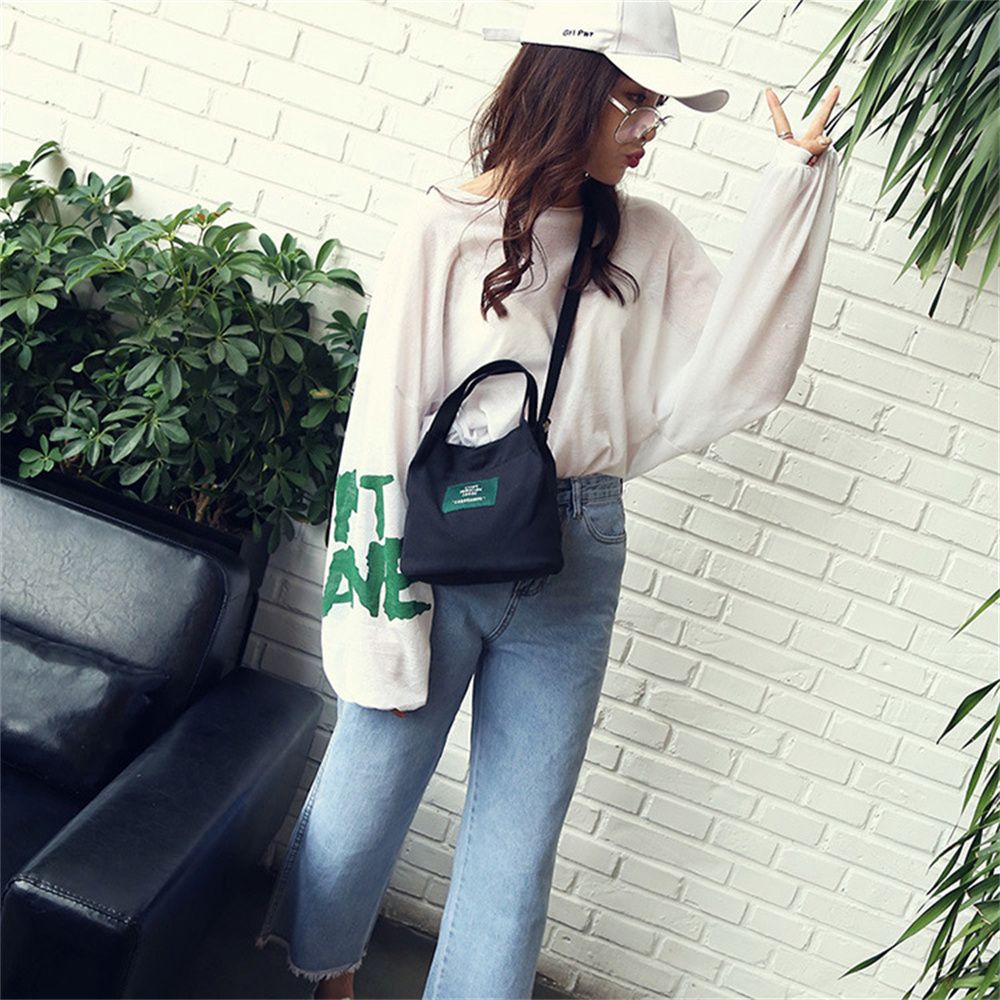 Women Shoulder Bags Letter Han - огляд і ціна Bucket Bag Suede