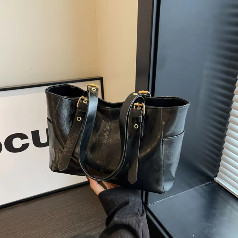 Large Capacity Solid Color Han - огляд і ціна Luxury Bags Korea