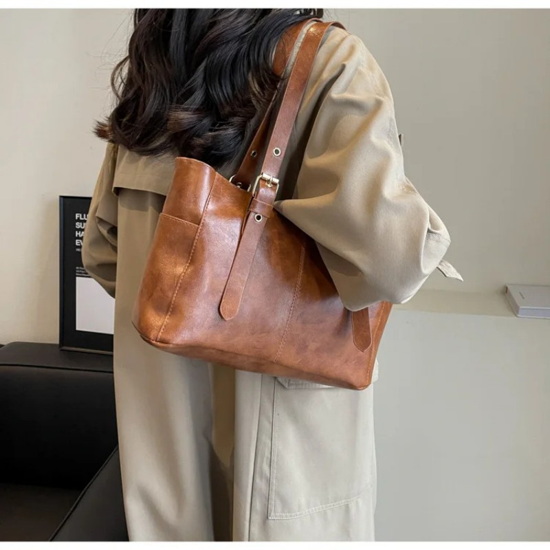 Large Capacity Solid Color Han - огляд і ціна Luxury Bags Korea