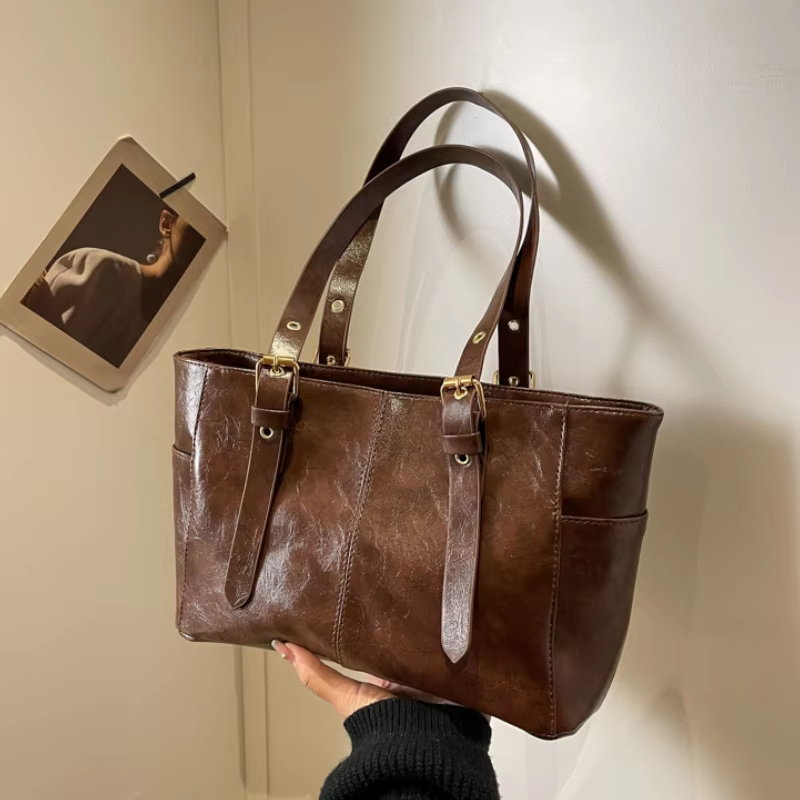 Large Capacity Solid Color Han - огляд і ціна Luxury Bags Korea
