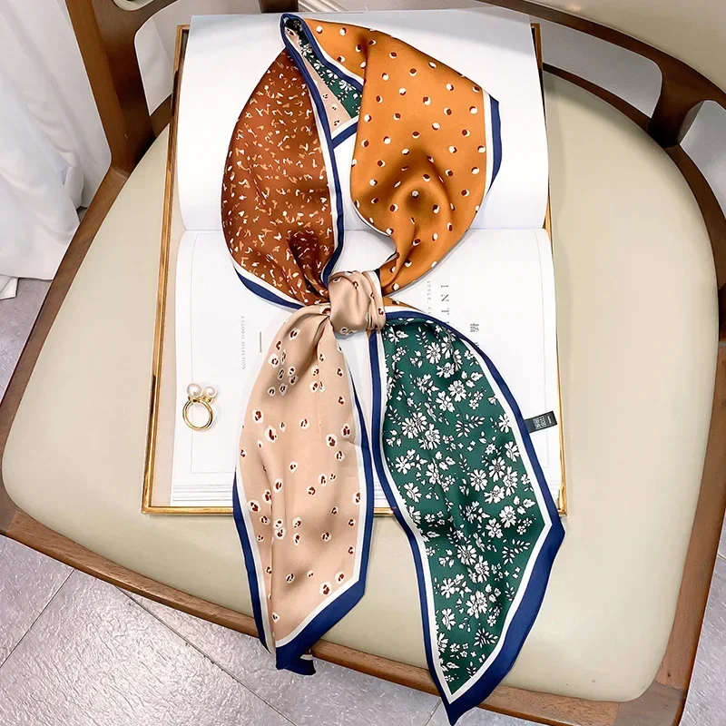 Design Print Skinny Scarf Plai - огляд і ціна Luxury Bags Women Brands