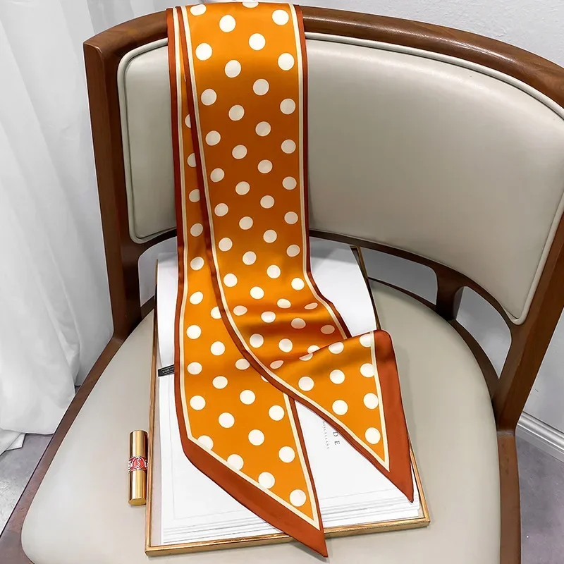Design Print Skinny Scarf Plai - огляд і ціна Luxury Bags Women Brands