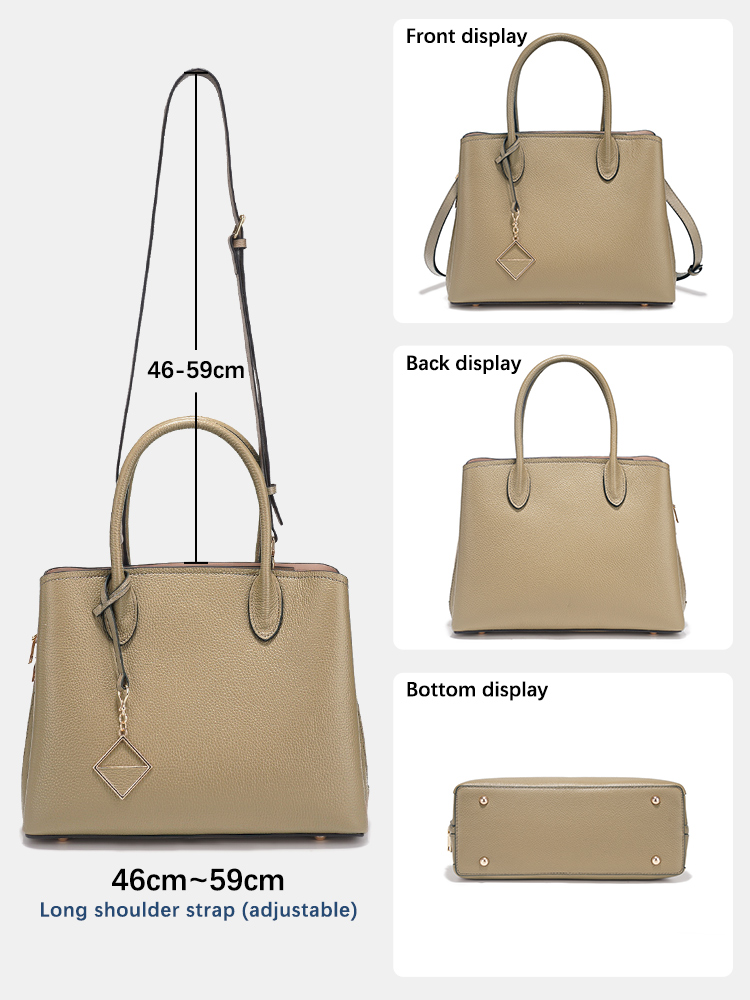 Zency Women's Genuine Leather  - огляд і ціна Bucket Bag Suede
