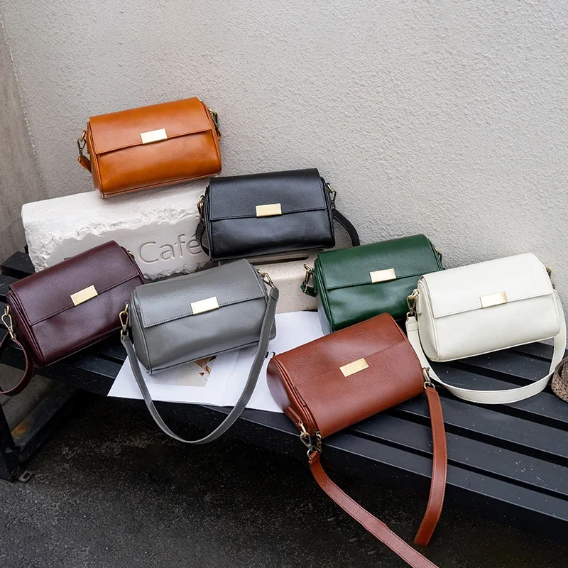 Cow Leather Women's Shoulder B - огляд і ціна Luxury Bags China Wholesale