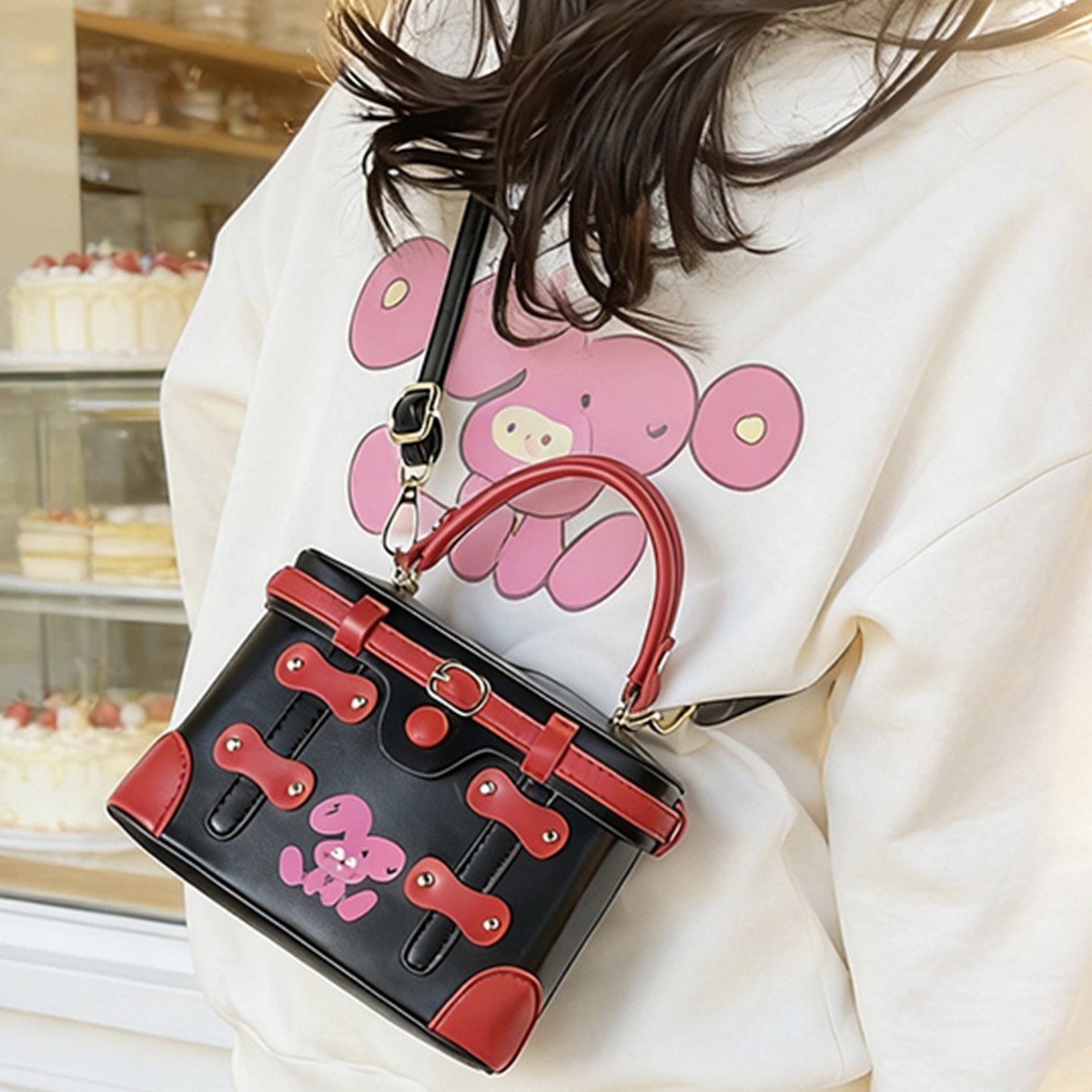 New Luxury Designer Rivet PU L - огляд і ціна Luxury Bags China Wholesale
